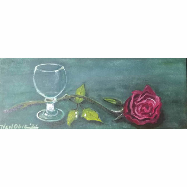 the rose stillife