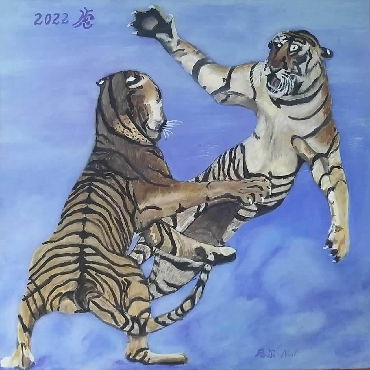 the tiger fight